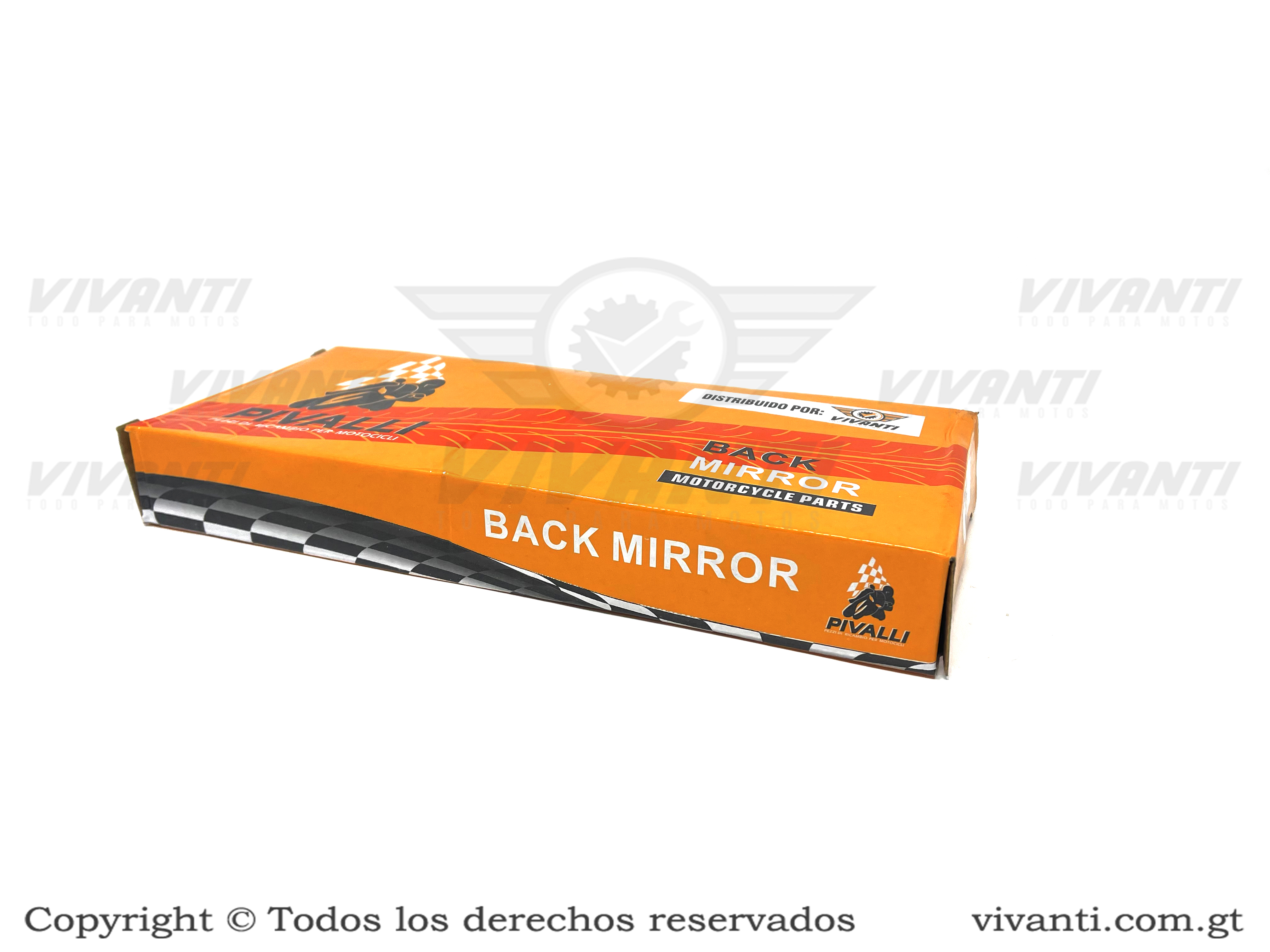 Retrovisores Navi Anaranjado