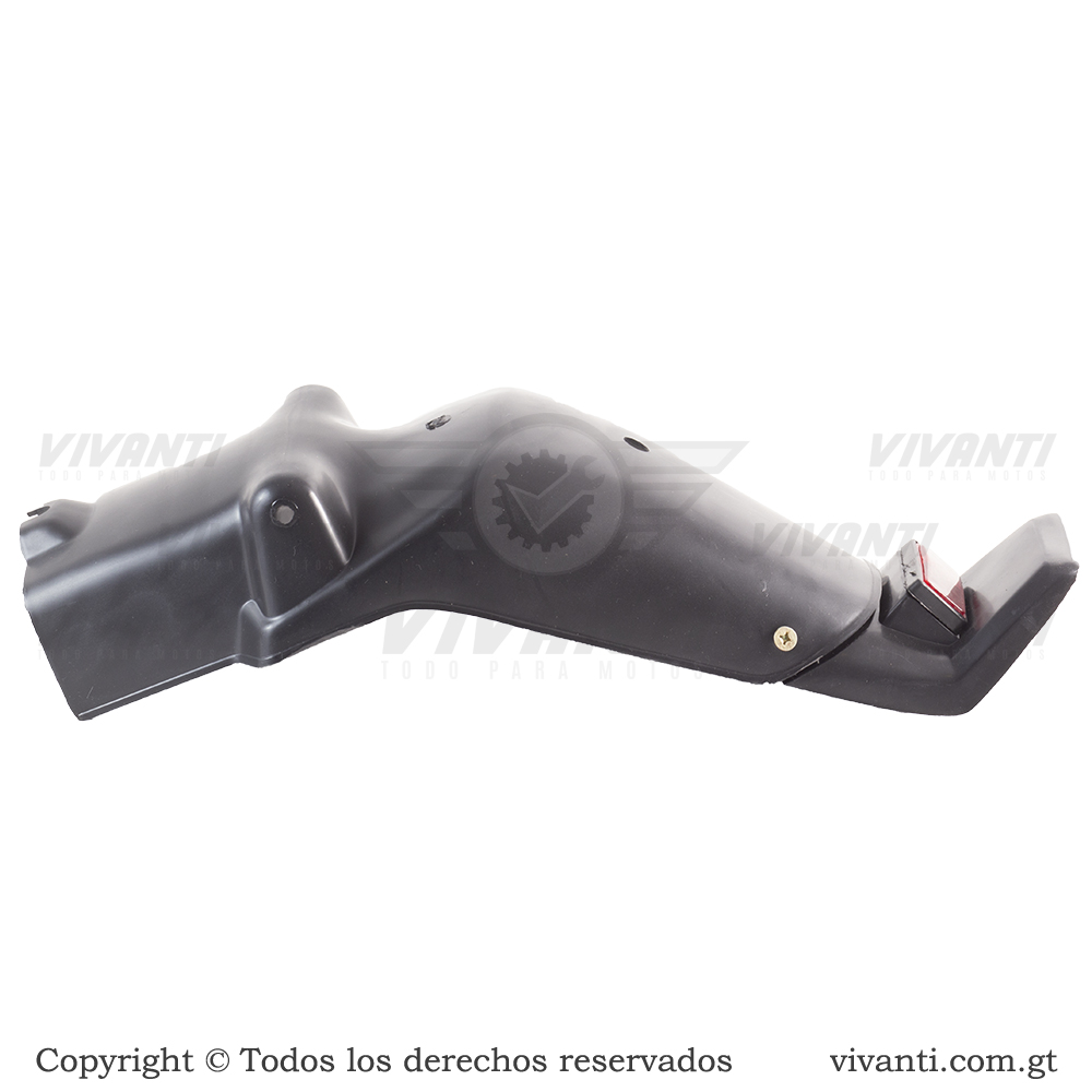 Lodera Trasera CGL 125 (Negra Plástica)