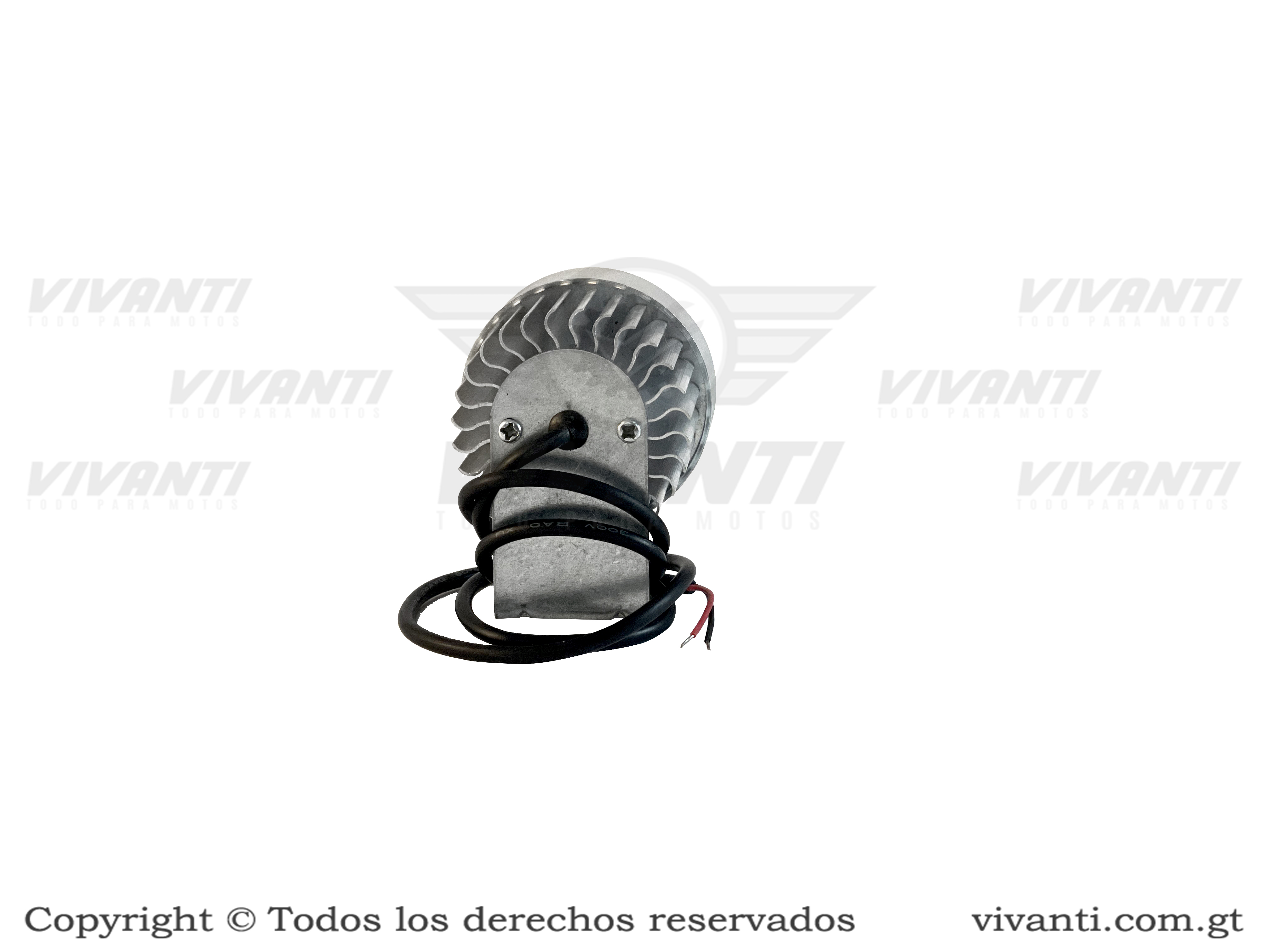 Luz Led 12V-80V/24W Neblinera Redonda 4 Led