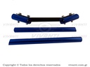 Timón tres partes azul