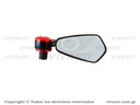 Espejo Universal  Rojo (Para Tope)