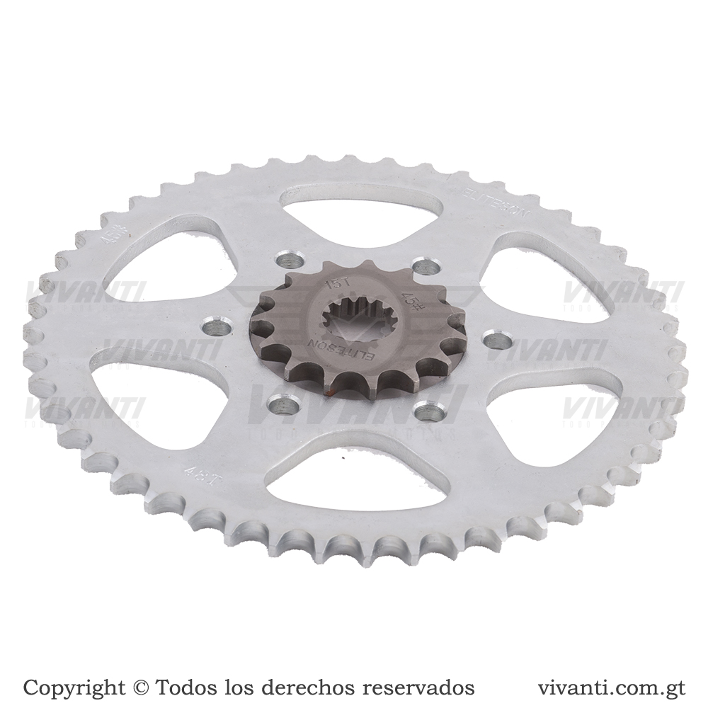 Kit De Sprocket GTX-200 (Sin Cadena)