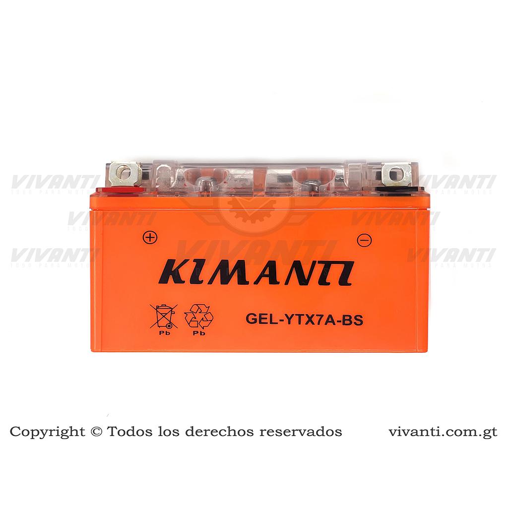 [192889] Batería Gel Ytx7A-Bs, Pasolas, RT 200, VGO, RT 250