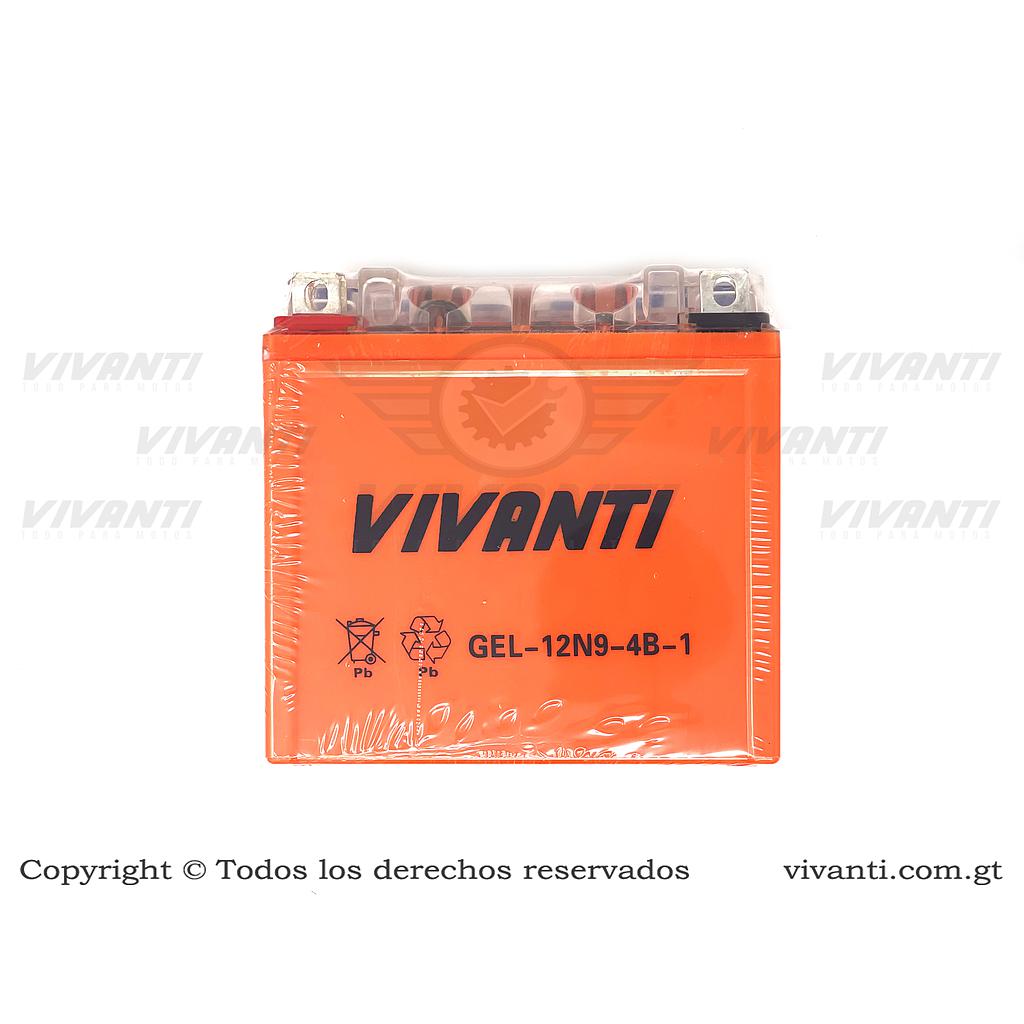 [192831] Batería Gel 12N9-4B-1, Pulsar 200ns, Pulsar 200, Pulsar 180UG