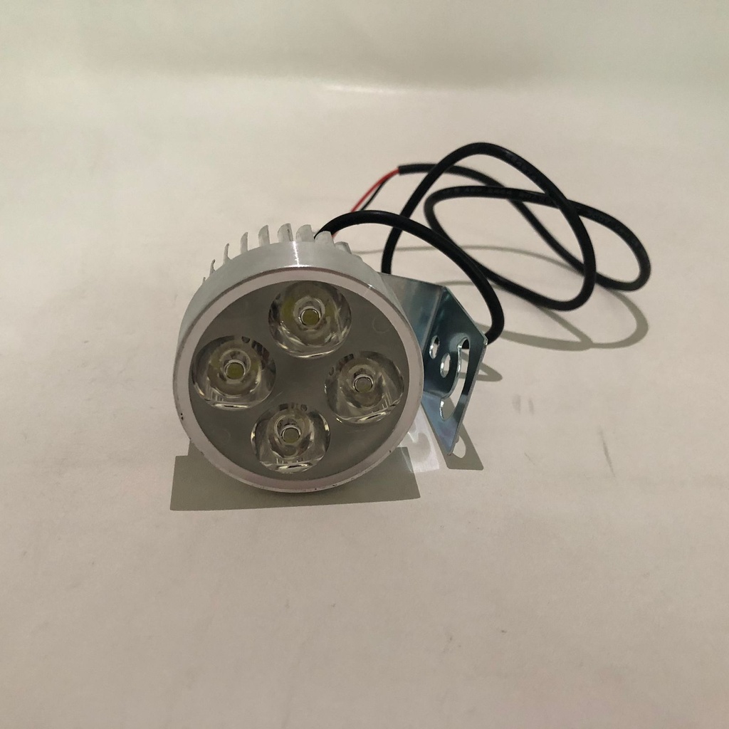 Luz Led 12V-80V/24W Neblinera Redonda 4 Led