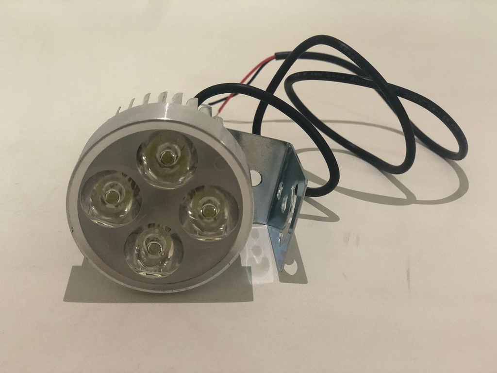 Luz Led 12V-80V/24W Neblinera Redonda 4 Led