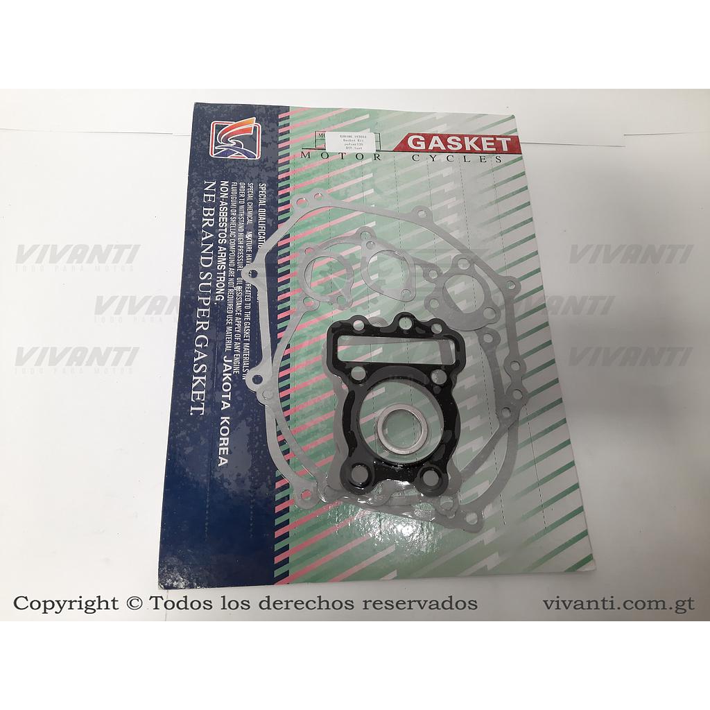 Kit de empaques A y B Pulsar 135 con sellos