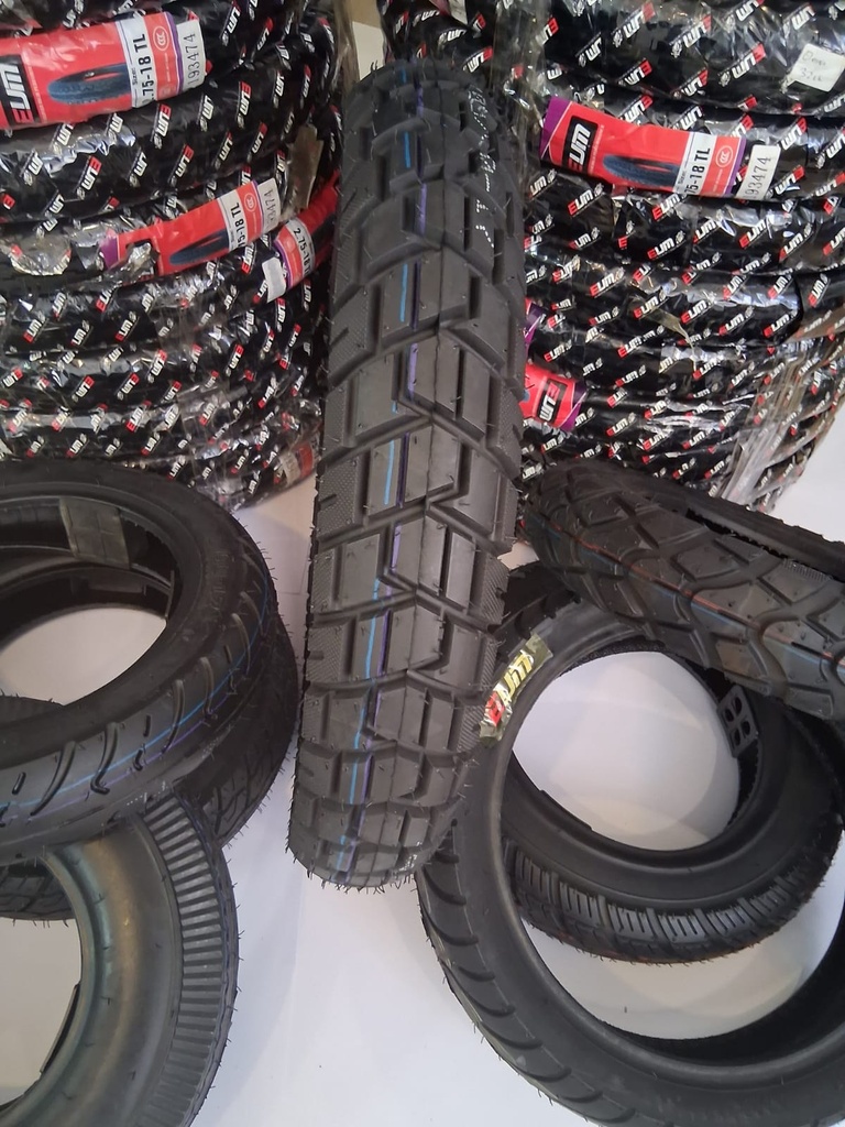 Llanta Tubular 100-90-17 Doble Proposito 8PR