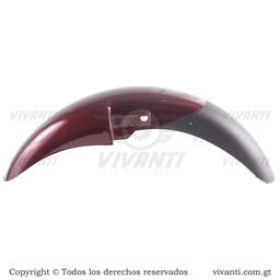 Lodera Delantera Pulsar-180 (Corinto Con Negro)