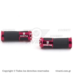 Mango Universal De Metal Rojo