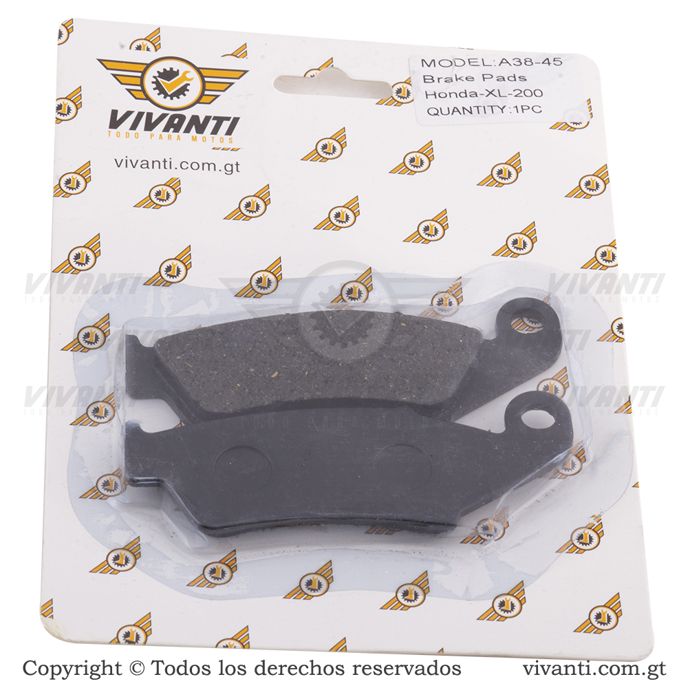 Pastillas XL-200  CRF230-XR200-Bross XR125-150