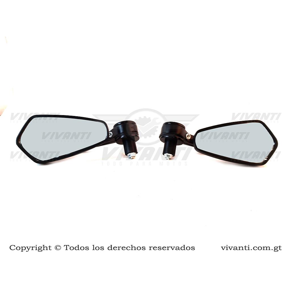 Retrovisores  Universal Negro (Para Tope)