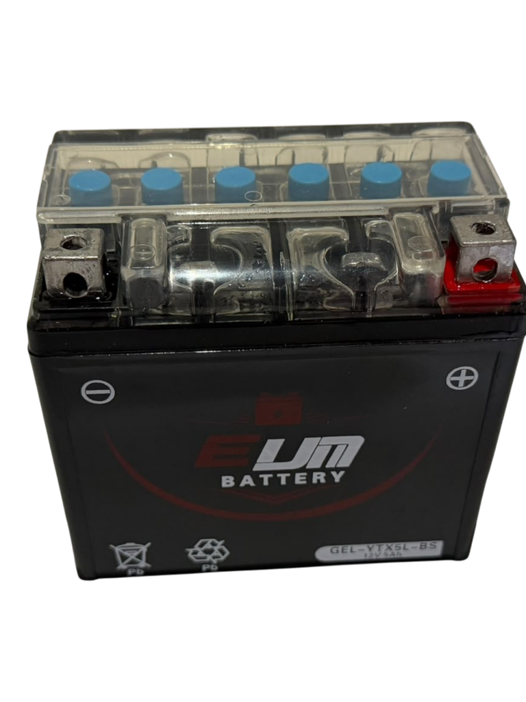 Batería gel Ytx5L-Bs, terminal de plomo