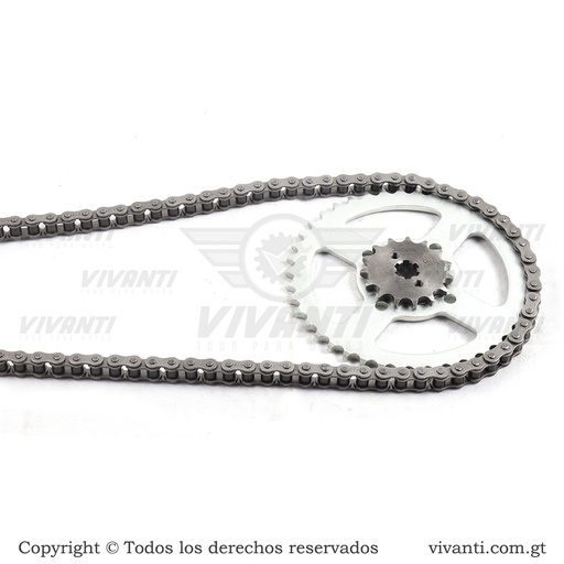 [193455] Kit De Sprocket XCD 125 (Sprocket trasero de 38 T)