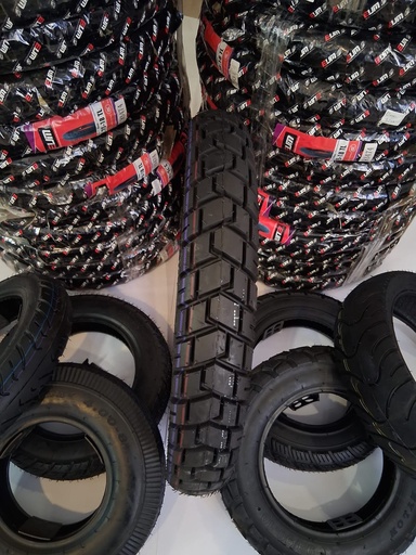 [194117] Llanta 3.50-18 Tubular Doble Propósito (8PR)