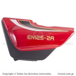 [193718] Tapaderas Laterales Delanteras En 125 2A (Roja)